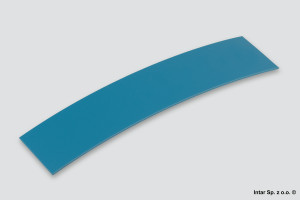 Obrzeże ABS, 2x43mm, K 5515 BS, 78973, Marmara Blue, REHAU