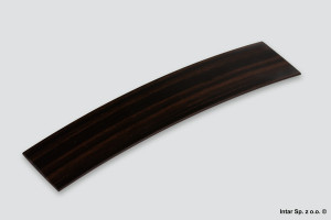 Obrzeże ABS, 1,3x23mm, 37782, 641W, Zebrano ciemny połysk, REHAU