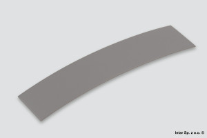 Obrzeże ABS, 2x43mm, K 0540 PE, 67605, Manhattan Szary, REHAU