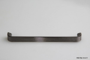 Uchwyt meblowy SHAPE ART VETA, UZ-VETA-128-12, S=128 mm, Czarny chrom, GTV