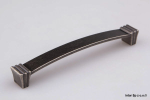 Uchwyt meblowy LIBRETTO, C-5184.G49, S=128 mm, Cyna postarzana, NOMET
