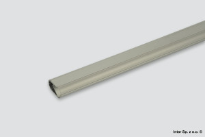 Drążek aluminiowy, 833.72.790, L-2500 mm, Srebrny, HAFELE