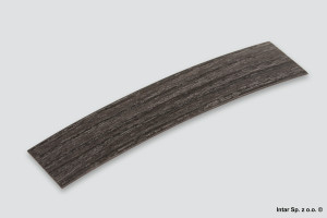 Obrzeże ABS, 0,8x23mm, 34055-SU, 2214W, Wiąz ciemny szary, REHAU