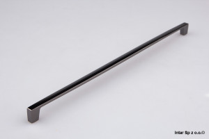 Uchwyt meblowy TIVOLI, UZ-TIVOL-320-12, S=320 mm, Czarny chrom, GTV