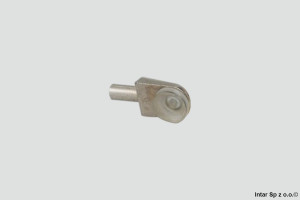 Podpórka do szkła SECURA, PP-S0L003-01T, Prosta, 0,8 mm, GTV