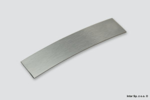 Obrzeże ABS, 1x43mm, AL01, 3561E, Brushed Aluminium, REHAU
