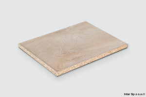 Płyta wiórowa laminowana, K5411 RO, Dąb ENDgrain Delight, Gr. 8 mm, 2800x2070 mm, KAINDL