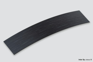 Obrzeże PCV, 2x42mm, 0162 PE, D4/20, Dąb Grafit, MAAG-POLSKA