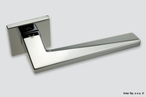 Klamka Lima Fit, 49-0103, Rozeta kwadratowa, R67F, Chrom, VDS