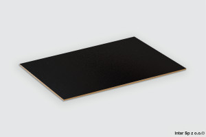 Płyta HDF lakierowana, 0190, Czarny, Gr. 3 mm, 2850x2070 mm, KRONOSPAN
