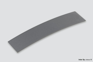 Obrzeże ABS, MIRROR GLOSS, 1,3x23mm, 6339B, 2230W, Szary metalik, REHAU