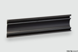 Tor dolny ELEGANT II Decor, 05311, L-4050 mm, Czarny mat, SEVROLL