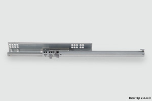 Prowadnica TANDEM, 551H4101B TA L, L-410 mm, 30kg, Lewa, Cz臋艣ciowy wysuw, Z bolcem mocuj膮cym, Blumotion, BLUM