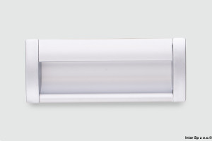 Uchwyt meblowy wpuszczany, DU08-0096-AL-G6-A, S=96 mm, Aluminium, DC POLSKA