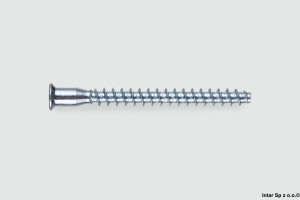 Wkręt konfirmat 7,0x70 mm, WKOD-70070, (op. 1800 szt), Ocynk biały, KLIMAS
