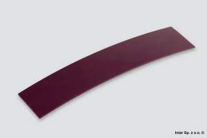 Obrzeże ABS, MIRROR GLOSS, 1,3x23mm, 5641B, 77024, Fioletowy połysk, REHAU