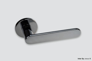Klamka Wenus Fit, KWF O 700, Rozeta okrągła, Chrom, INFINITY LINE