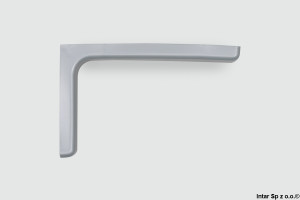 Wspornik budowlany, RGMS-180K-23 ALU KPL, L-180 mm, (2szt/kpl), Aluminium, DC POLSKA