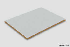 Płyta MDF laminowana, FeelNess, 1-str., 0112 HG/BS, Jasny Szary, Gr. 18 mm, 2800x1220 mm, KRONOSPAN