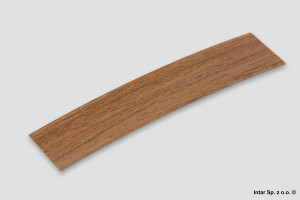 Obrzeże ABS, 0,8x23mm, K 9614 BS, 1621W, Orzech Lyon, REHAU