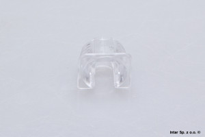 Wspornik półki FLIPPER, C010001502, Fi-14 mm, Transparentny, ITALIANA FERRAMENTA