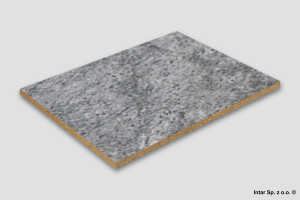 Płyta wiórowa laminowana, K4895 DP, Atlantic Stone Graphite, Gr. 19 mm, 2800x2070 mm, KAINDL