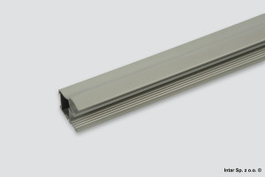 Rączka 10-ka II, 02287, L-2700 mm, Srebrny, SEVROLL