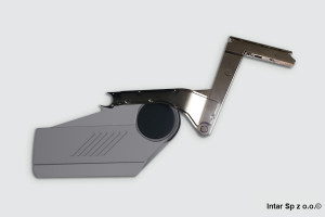 Komplet - Podnośnik AVENTOS HS, 20S2I00.05 + 20S3500 + 20S8020 TGIG, Ciemnoszary/Inox, BLUM
