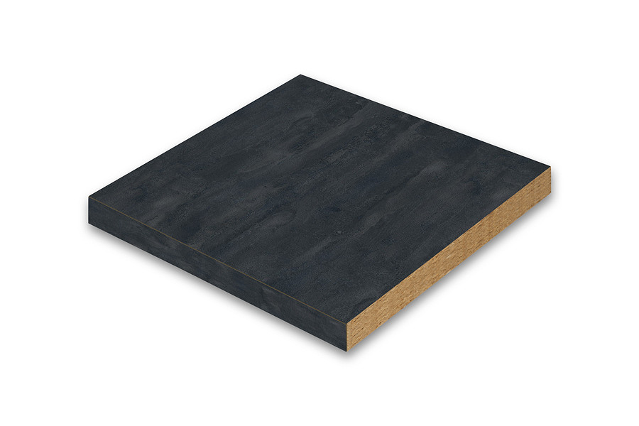 けいー Blat roboczy Square Edge, K353 RT, Beton Czarny