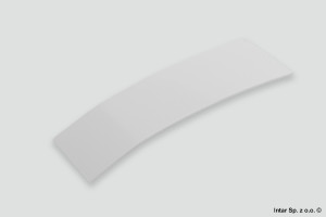 Obrzeże ABS, MIRROR GLOSS, 1x64 mm, 50251, 76264 Biały, REHAU