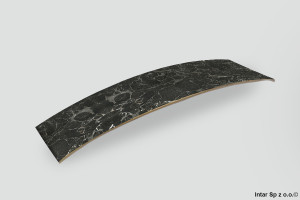 Obrzeże laminowane do blatu, K370 Noir Deluxe, SM, Szer. 42mm, Dł. 411cm, KRONOSPAN