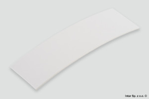 Obrzeże PCV, 2x32 mm, 8100 SM, 100G Biały gładki, POLKEMIC