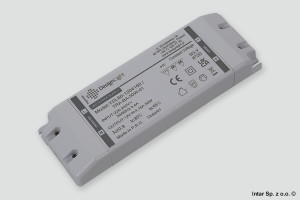 Zasilacz BASIC do LED, TRA-BA-50W-01, 12VDC, 50W, Bez przewodów, Biały, DESIGN LIGHT