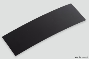 Obrzeże ABS, 0,8x43mm, 0190-PD, 98522 OHNE, Czarny MAT FINO, REHAU