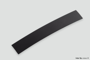Obrzeże ABS, 0,8x23mm, 0190-PD, 98522 OHNE, Czarny MAT FINO, REHAU