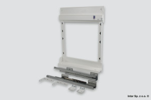 Stelaż boczny PRESTIGE SUPREME, W-2350-640L.P67, Lewy, Kość Słoniowa, NOMET