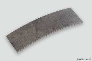 Obrzeże ABS, 2x43mm, K0539 Łupek Arosa Ciemny, PN K539, SCHILSNER