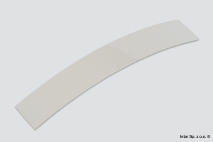 Obrzeże ABS, MIRROR GLOSS, 1x23mm, 1994, 76557, Biały, REHAU