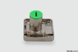 Zamek meblowy wierzchni SYMO 3000, 232.26.600, Prawy, 18/22, Nikiel, HAFELE