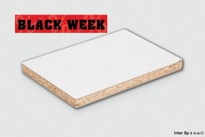 Płyta wiórowa laminowana, 8685 SM, Biały Alpejski, Gr. 18 mm, 2800x2070 mm, KRONOSPAN