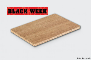 Płyta wiórowa laminowana, K003 PW, Dąb Craft Złoty, Gr. 18 mm, 2800x2070 mm, KRONOSPAN