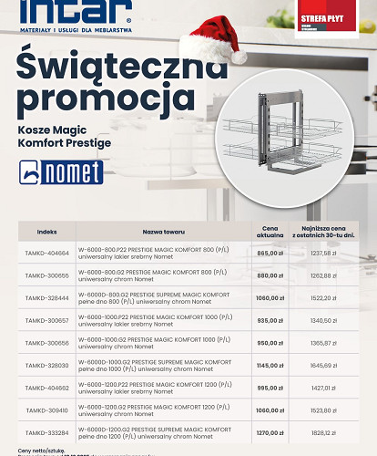 Ulotka_Swiateczna promocja koszy Nomet