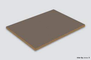 Płyta MDF laminowana, FeelNess Plus, 2-str., 7166 UM, Latte, Gr. 18 mm, 2800x1220 mm, KRONOSPAN
