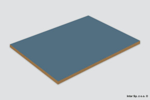 Płyta MDF laminowana, FeelNess Plus, 2-str., 5994 UM, Alby Blue, Gr. 18 mm, 2800x1220 mm, KRONOSPAN