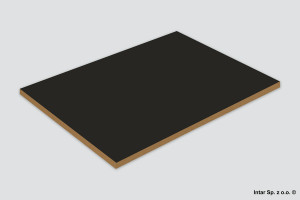 Płyta MDF laminowana, FeelNess Plus, 2-str., 0166 UM, Bazalt, Gr. 18 mm, 2800x1220 mm, KRONOSPAN