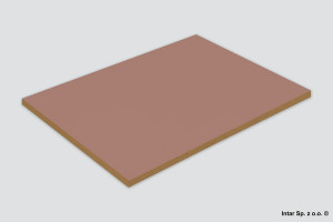 Płyta MDF laminowana, FeelNess Plus, 2-str., K683 UM, Cayenne, Gr. 18 mm, 2800x1220 mm, KRONOSPAN