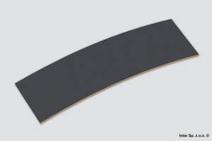 Obrzeże ABS, 0,8x43mm, K0685 Stalowy Grafit, PD K685, SCHILSNER