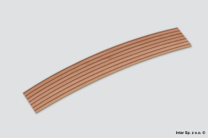 Obrzeże ABS, 0,8x22mm, K0689 Dąb Canella Łupkowy, PW K689, SCHILSNER