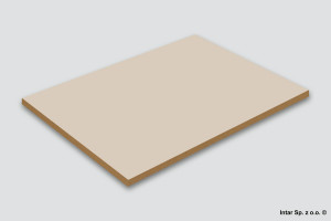 Płyta MDF laminowana, FeelNess Plus, 2-str., 7045 UM, Szampański, Gr. 18 mm, 2800x1220 mm, KRONOSPAN