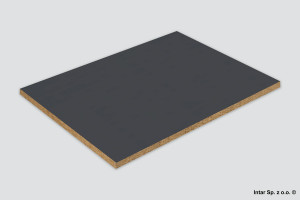 Płyta wiórowa laminowana, K685 PD, Stalowy Grafit, Gr. 18 mm, 2800x2070 mm, KRONOSPAN